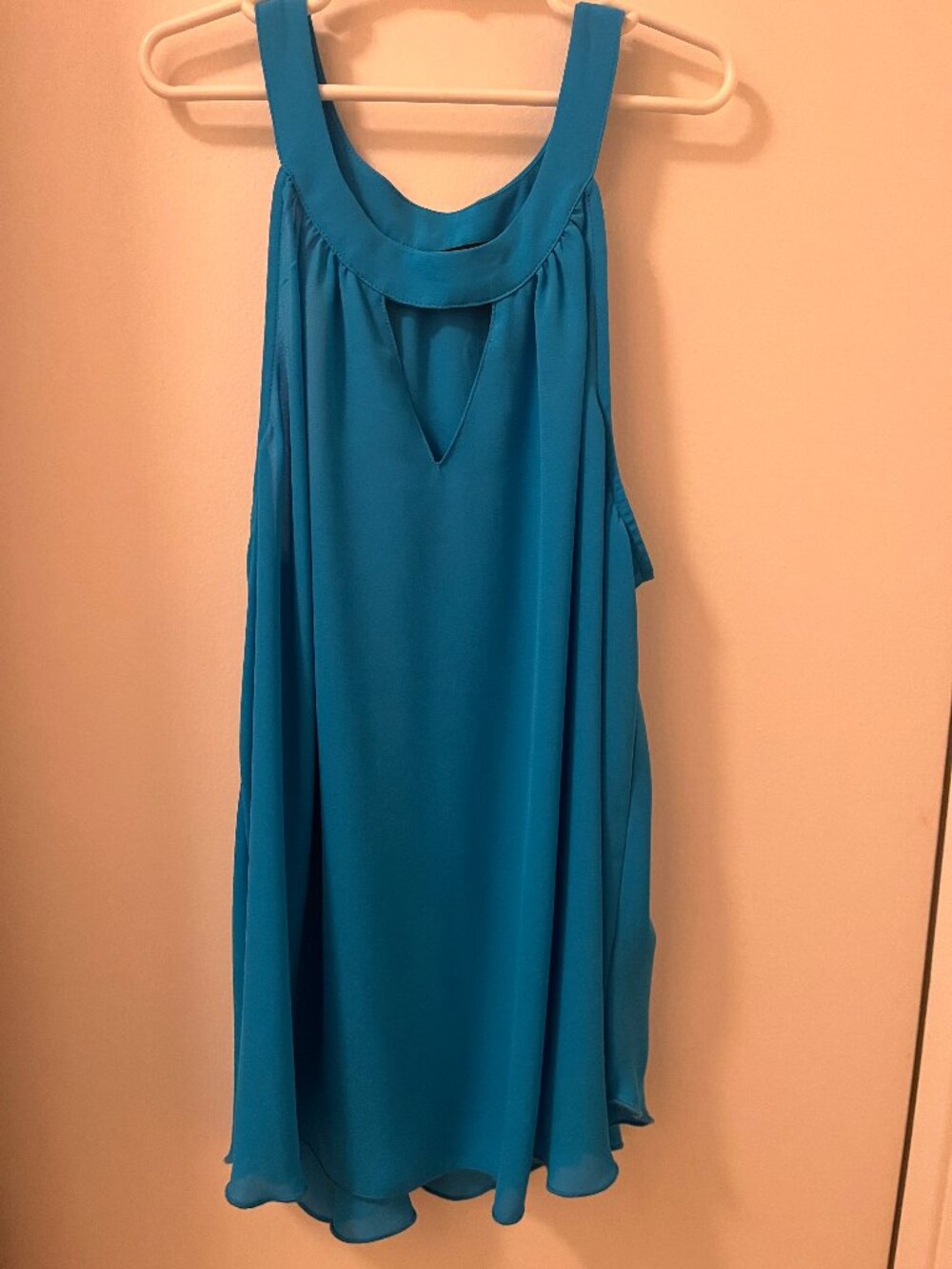 Express Halter top, Small, Teal